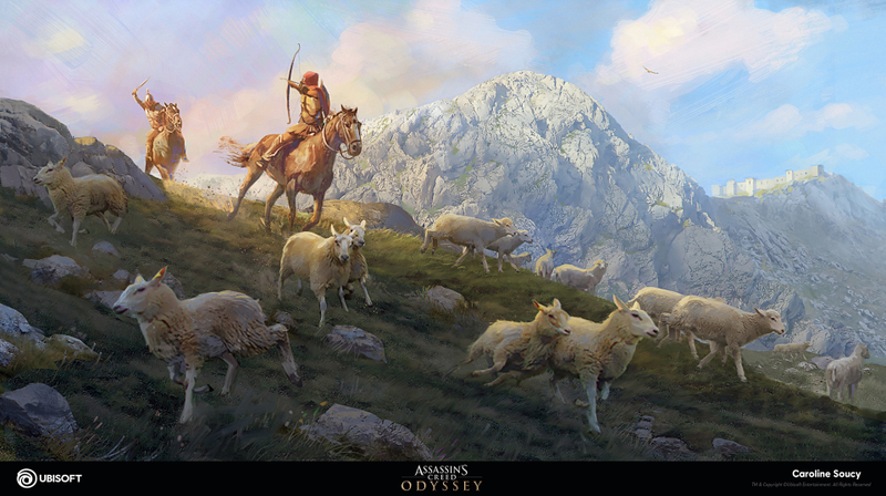 Illustration for article titled The Art Of Assassin's Creed Odyssey